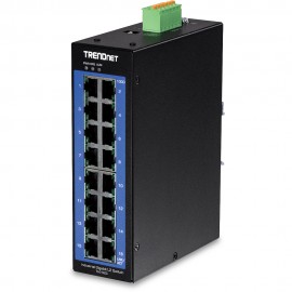 Trendnet TI-G160i Gestionado Gigabit Ethernet (10/100/1000) Negro