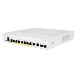 Cisco CBS350-8P-E-2G-EU switch Gestionado L2/L3 Gigabit Ethernet (10/100/1000) Plata