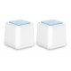 TALIUS Router Mesh [Pack 2 dispositivos] Sistema Wi-Fi AC1200 GigaLAN - TAL-WMESH2