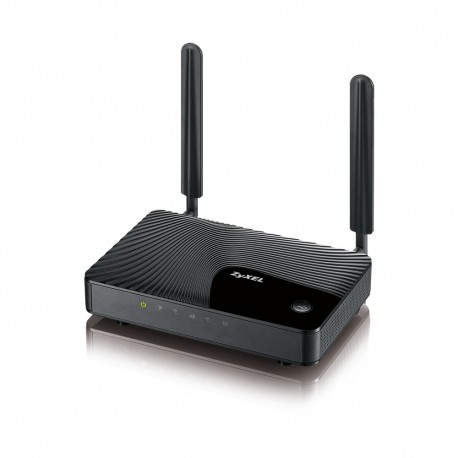ZyXEL LTE3301-M209 Banda única (2,4 GHz) Ethernet rápido 3G 4G Negro router inalámbrico