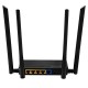 TALIUS router wireless N 300M 4 puertos RT-300-N4D - RT-300-N4D