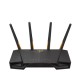 ASUS 90IG0790-MO3B00 router inalámbrico Gigabit Ethernet Doble banda (2,4 GHz / 5 GHz) Negro, Naranja