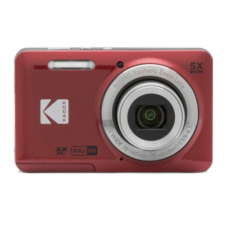 Kodak PIXPRO FZ55 1/2.3'' Cámara compacta 16 MP CMOS 4608 x 3456 Pixeles Rojo