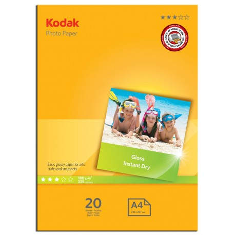 KODAK PAPEL PHOTO A4 180GR (20hojas) - 5740-512