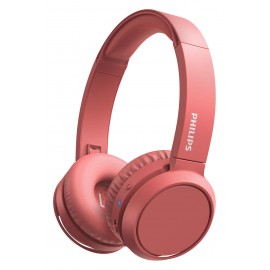 Philips 4000 series TAH4205RD/00 auricular y casco Auriculares Diadema USB Tipo C Bluetooth Rojo