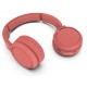 Philips 4000 series TAH4205RD/00 auricular y casco Auriculares Diadema USB Tipo C Bluetooth Rojo