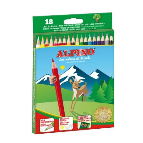 Alpino AL010656 lápiz de color Multicolor 18 pieza(s)