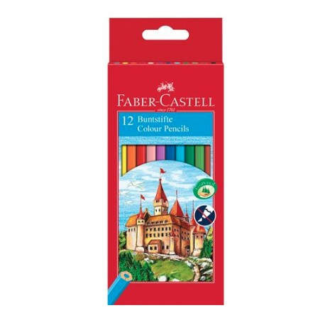 Faber-Castell 120112 lápiz de color Multicolor 12 pieza(s)