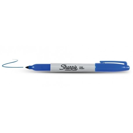 Sharpie Fine Point marcador permanente Punta fina Azul - s0810950