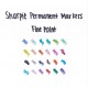 Sharpie Fine Point marcador permanente Punta fina Azul - s0810950