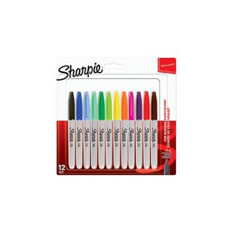 Sharpie 2065404 marcador permanente Multicolor 12 pieza(s)