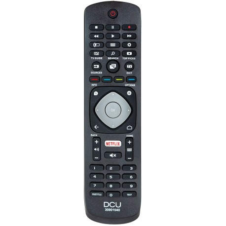 DCU Advance Tecnologic 30901040 mando a distancia IR inalámbrico TV Botones