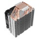 Antec A400i Conjunto de chips Refrigerador de aire 12 cm Negro, Cobre, Plata 1 pieza(s) - 0-761345-10913-0