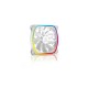 Enermax SquA RGB White Carcasa del ordenador Ventilador 12 cm Blanco - ucsqargb12p-w-bp3