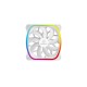 Enermax SquA RGB White Carcasa del ordenador Ventilador 12 cm Blanco - ucsqargb12p-w-bp3