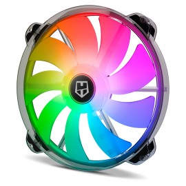NOX X200-FAN Carcasa del ordenador Ventilador 20 cm Translúcido 1 pieza(s) - nxhummerx200fan