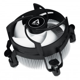 ARCTIC Alpine 17 Procesador Refrigerador de aire 9,2 cm Negro, Plata 1 pieza(s)