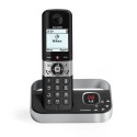 Alcatel F890 Teléfono DECT Identificador de llamadas Negro, Plata - ATLD1422856