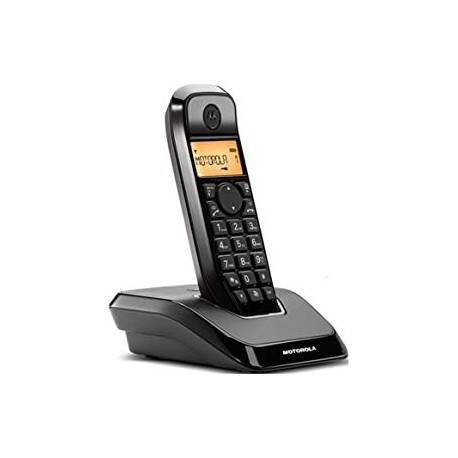 Motorola S1201 Teléfono DECT Identificador de llamadas Negro - 107S1201BLACK
