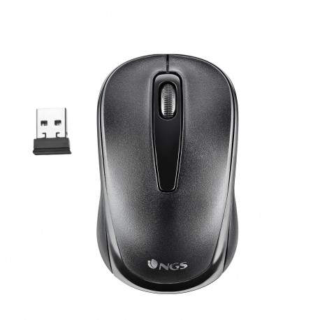 NGS EASY GAMMA ratón Ambidextro RF inalámbrico Óptico 1200 DPI - NGS-MOUSE-1150