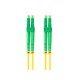 Lanberg FO-LALA-SD11-0020-YE cable de fibra optica 2 m LC/APC G.657.A1 Amarillo