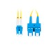 Lanberg FO-SULU-SD11-0010-YE cable de fibra optica 1 m SC/UPC LC/UPC G.657.A1 Amarillo