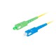 Lanberg FO-SASU-SS21-0030-YE cable de fibra optica 3 m SC/APC SC/UPC G.657.A1 Amarillo