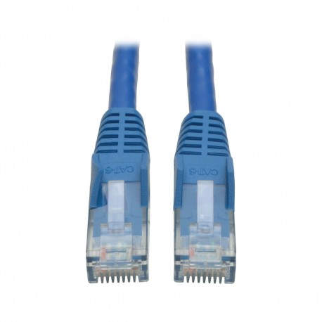 Tripp Lite N201-001-BL Cable Ethernet (UTP) Patch Moldeado Snagless Cat6 Gigabit (RJ45 M/M), Azul, 30.5 cm [1 pie]