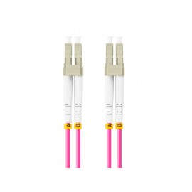 Lanberg FO-LULU-MD41-0010-VT cable de fibra optica 1 m LC/UPC OM4 Violeta