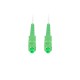 Lanberg FO-SASA-SS21-0050-WH cable de fibra optica 5 m SC/APC G.657.A2 Verde, Blanco