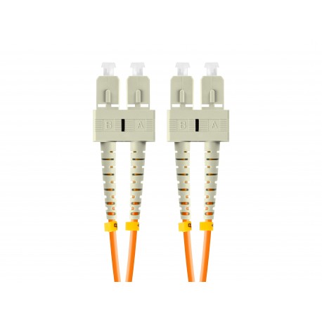 Lanberg FO-SUSU-MD21-0020-OG cable de fibra optica 2 m SC/UPC OM2 Naranja