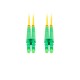 Lanberg FO-LALU-SD11-0020-YE cable de fibra optica 2 m LC/APC LC/UPC G.657.A1 Amarillo