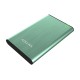 AISENS Caja Externa 2.5'' ASE-2525SGN 9.5 mm SATA A USB 3.0/USB 3.1 Gen1, Verde Primavera