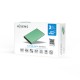 AISENS Caja Externa 2.5'' ASE-2525SGN 9.5 mm SATA A USB 3.0/USB 3.1 Gen1, Verde Primavera