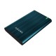 AISENS Caja Externa 2.5'' ASE-2525PB 9.5 mm SATA A USB 3.0/USB 3.1 Gen1, Azul Pacifico