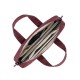 Rivacase 7921 maletines para portátil 35,6 cm (14'') Bandolera Borgoña, Blanco - 4260403578490