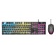 Trust GXT 838 Azor Gaming Combo teclado Ratón incluido USB QWERTY Español Negro - 23482