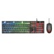 Trust GXT 838 Azor Gaming Combo teclado Ratón incluido USB QWERTY Español Negro - 23482