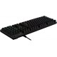 Logitech G G512 CARBON LIGHTSYNC RGB Mechanical Gaming Keyboard with GX Brown switches teclado USB Portugués Carbono