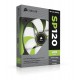 Corsair Air Series SP120 12x12Cm LED Verde - Ventilador CO-9050022-WW