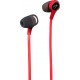 HP HyperX Cloud Auriculares Alámbrico Dentro de oído Juego Negro, Rojo