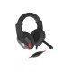 Natec Genesis Argon 120 Auriculares Diadema Negro, Rojo