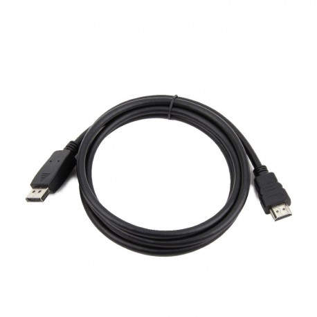 Gembird DisplayPort - HDMI, 1m DisplayPort HDMI A Negro adaptador de cable - CC-DP-HDMI-1M