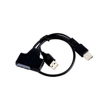 Adaptador externo USB 2.0 a SATA para SSD, DVD y SLIM SATA - A-USATA-01