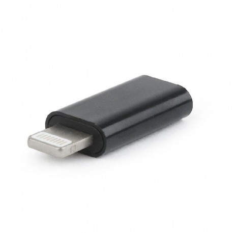 Gembird A-USB-CF8PM-01 adaptador de cable USB type-C 8 pines Negro