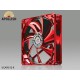 Ventilador Enermax - Apollish - 8 CM - Rojo