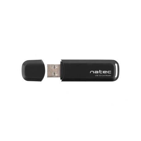 NATEC Scarab 2 card Black USB 3.0 Type-A - Card-Reader lector de tarjeta Negro