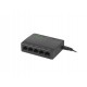 Lanberg DSP1-1005 switch No administrado Gigabit Ethernet (10/100/1000) Negro, Gris