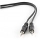 Gembird CCA-404-2M 2m 3.5mm 3.5mm Negro cable de audio