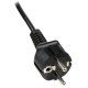 StarTech.com 753E-3M-POWER-LEAD cable de transmisión Negro CEE7/7 C5 acoplador
